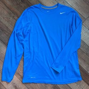 Nike long sleeve top. Dry-fit